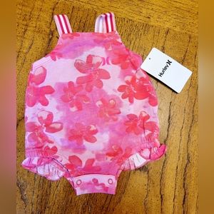 NWT Hurley infant One Piece tank bodysuit 3 month